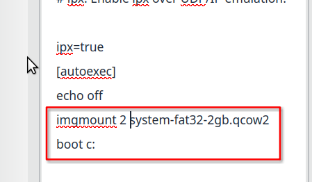 boot c: