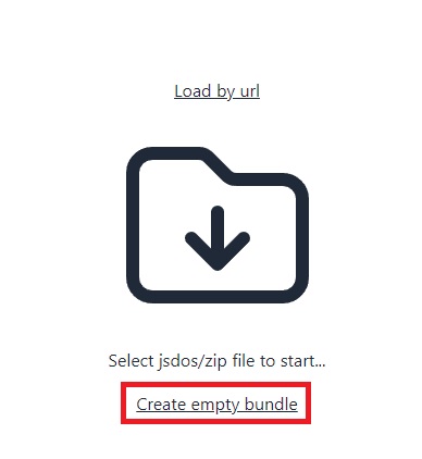 Create empty bundle