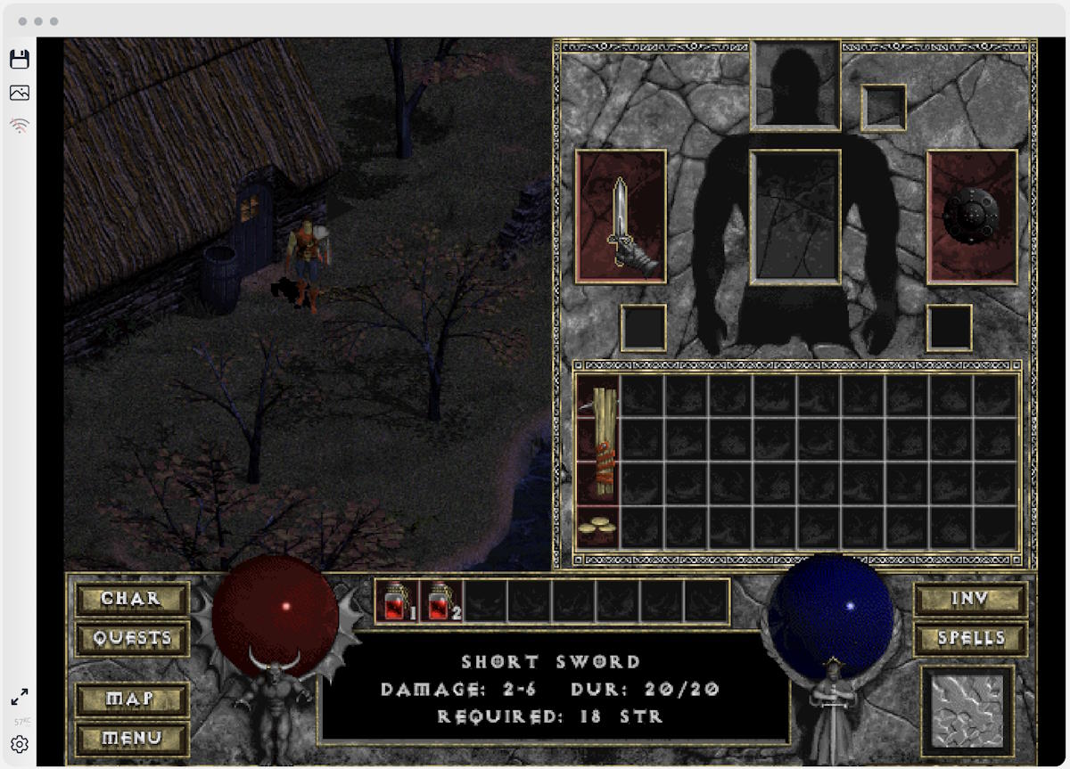 Diablo I in the Browser